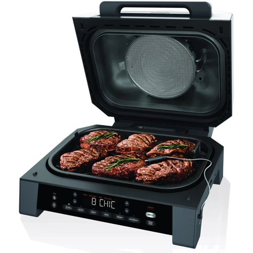 Электрогриль Ninja Foodi MAX Air Grill & Air Fryer з Сooking probe DG551EU: Тип управления Электронное