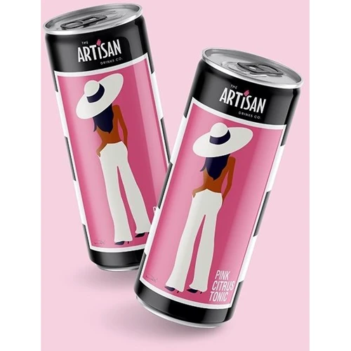 Напиток газированный Artisan Pink Citrus Tonic Can, ж/б, 0.2л (9353606010258): Объем, л 0.2