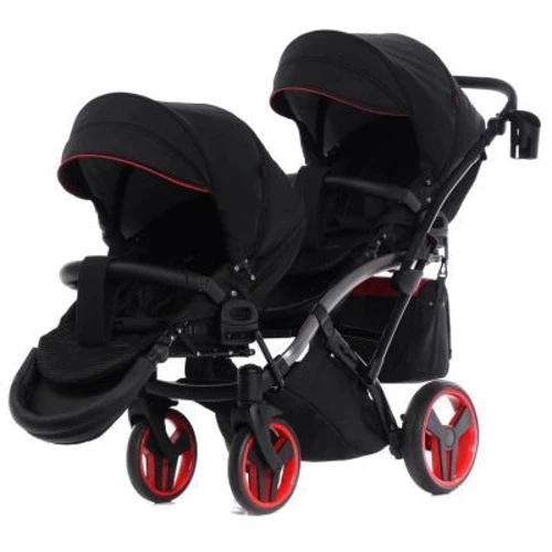 Универсальная коляска для двойни 2 в 1 Junama Diamond S-line Duo Slim 01 фото 9