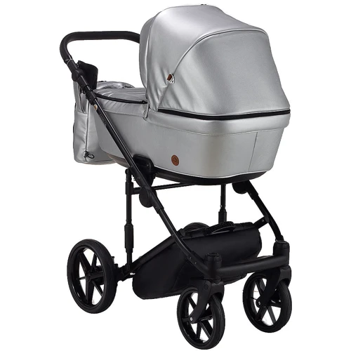 Коляска 2 в 1 Adamex Amelia ECO SM-13 серебро (перламутр) (624853): Количество блоков 2
