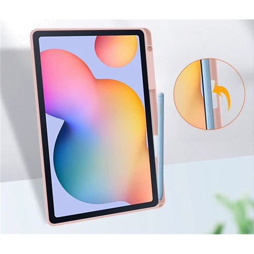 Аксессуар для планшетных ПК BeCover Case Book Soft Edge with Pencil mount Rose Gold for Samsung Galaxy Tab S6 Lite 2024 P620/P625/P627 (710840) фото 4