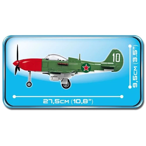 Конструктор COBI Літак BELL P-39Q Аерокобра, 250 деталей (COBI-5547) фото 4