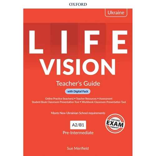 Life Vision Pre-Intermediate: Teacher's Guide with Digital Pack (Ukrainian Edition)