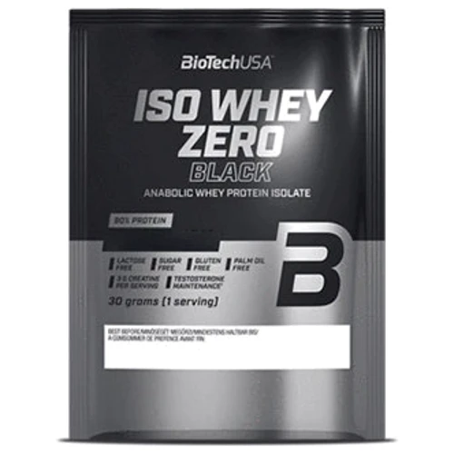 Протеин BioTech Iso Whey Zero Black 30 g /1 sample/ Strawberry