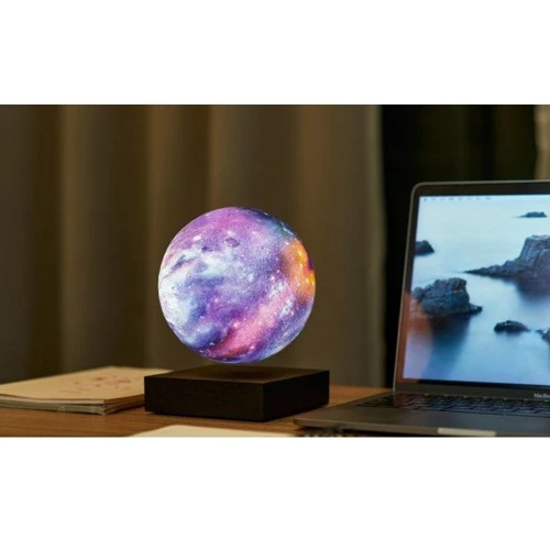 Левитирующая лампа Gingko Galaxy на аккумуляторе, дерево венге (G030BK) фото 2