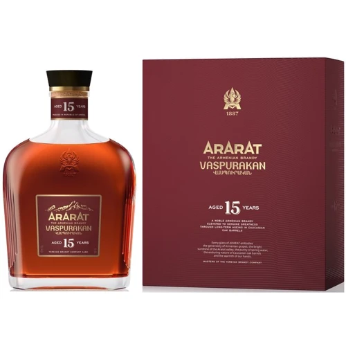 Бренді Ararat Vaspurakan 15 років 0.7л 40% (STA4850001002109)