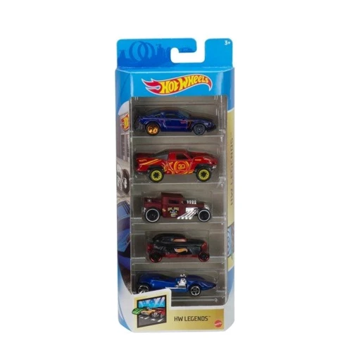 Набор из 5-и базовых машинок Hot Wheels (в ассортименте)