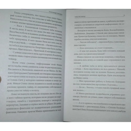 Олександр Снєгірьов: Почуття провини: Обкладинка Твердая