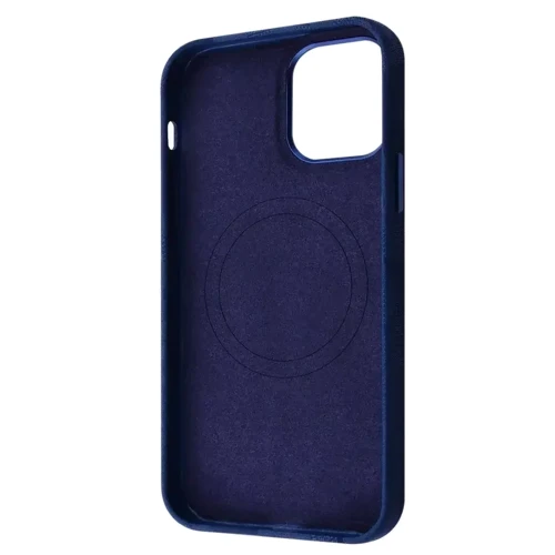 Чехол для iPhone WAVE Khaki Case with Magnetic Ring Midnight Blue for iPhone 14 Pro Max: Цвет синий