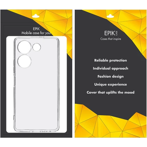 Чехол для телефонов TPU Case Epic Transparent Full Camera for TECNO Camon 20 Pro (CK7n): Тип накладка на заднюю часть