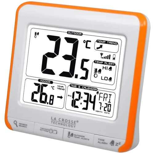 Метеостанція La Crosse WS6811 White/Orange: Спосіб установки Настольный