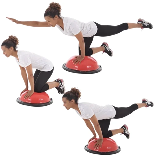 Степ та балансувальна платформа Hop-Sport York Fitness Tone Dome (00014961820706): Діаметр, см 59