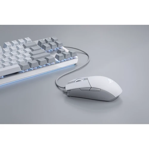 Мышь ASUS ROG Strix Impact II ML USB RGB White (90MP02C0-BMUA00) фото 7