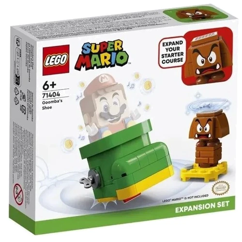 Конструктор LEGO Super Mario™ Дополнительный набор Ботинок Гумбы 76 деталей (71404)