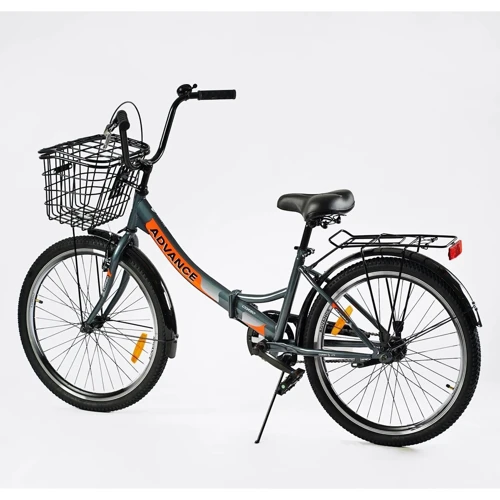 Велосипед Corso Advance 24" складной оранжевый (AD-24715): Диаметр колес, дюймов 24