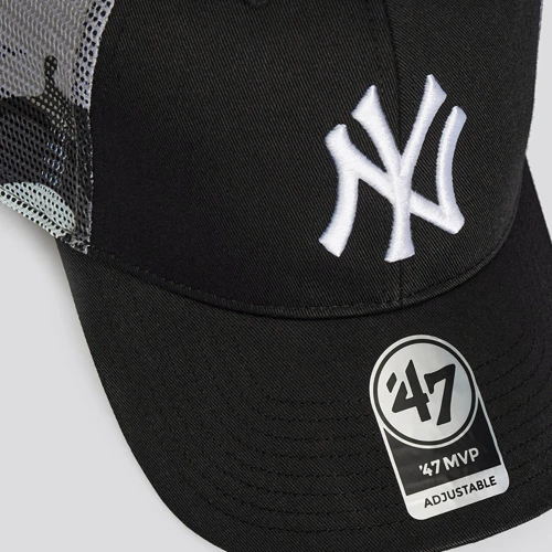 Бейсболка 47 Brand Back Switch New York Yankees черная (B-BCKSW17CTP-BKA) фото 3