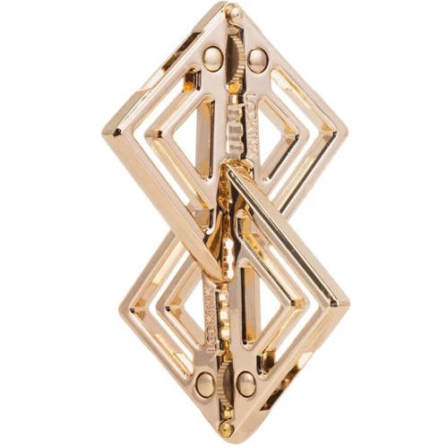 Зажимы для сосков с легкой подвеской LOCKINK Adjustable Nipple Clamps with Light Pendant - Golden
