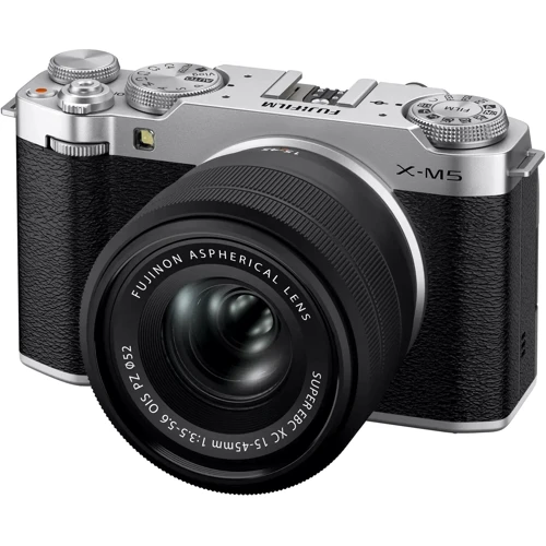 Fujifilm X-M5 kit XC 15-45mm f/3,5-5,6 OIS PZ Silver