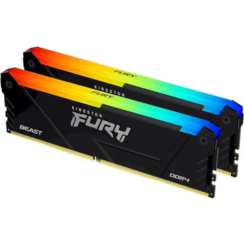 Kingston FURY 32GB (2x16GB) DDR4 2666MHz Beast RGB Black (KF426C16BB12AK2/32)