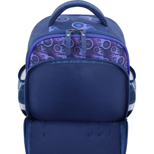 Рюкзак школьный Bagland Mouse 225 синий 507 (0051370): Корпус рюкзака Мягкий