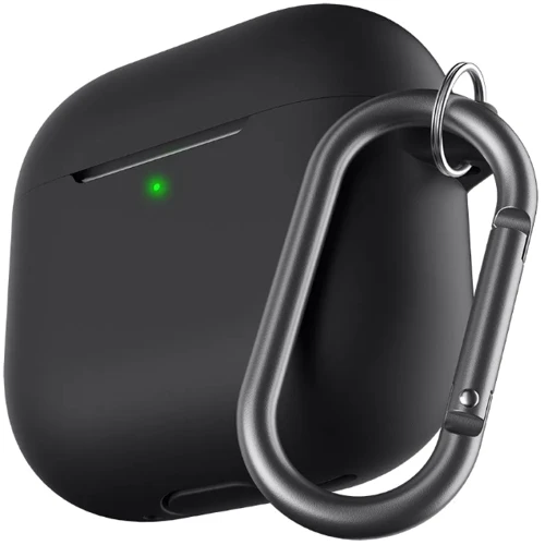 Чехол KeyBudz Elevate Series Keychain Black (AP4_S8_BLK) for Apple AirPods 4 фото 3