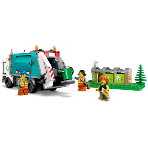 Конструктор LEGO Garbage collection Мусороперерабатывающий грузовик (60386): Серия City