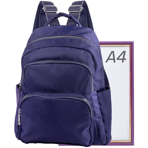 Жіночий рюкзак Valiria Fashion синій (3DETAH8018-1-6): Застібка Блискавка