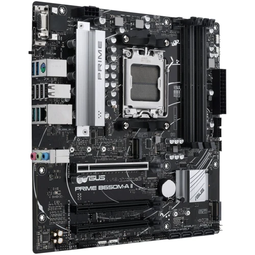 ASUS PRIME B650M-A II: Оперативная память 4xDDR5 6400+ МГц, до 128 ГБ