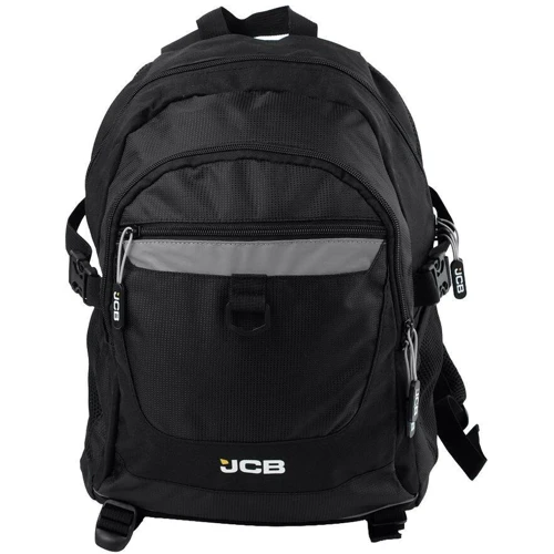 Мужской рюкзак JCB черный (FULJCBBP64-BLK-GR): Застежка Молния