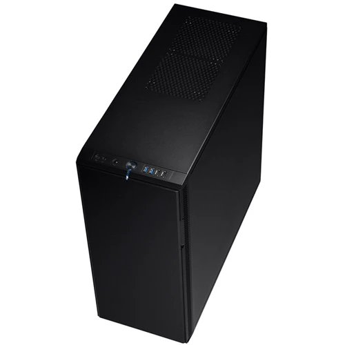 Корпус Fractal Design Define XL R2 Black (FD-CA-DEF-XL-R2-BL): Матеріал передній панелі пластик + сталь