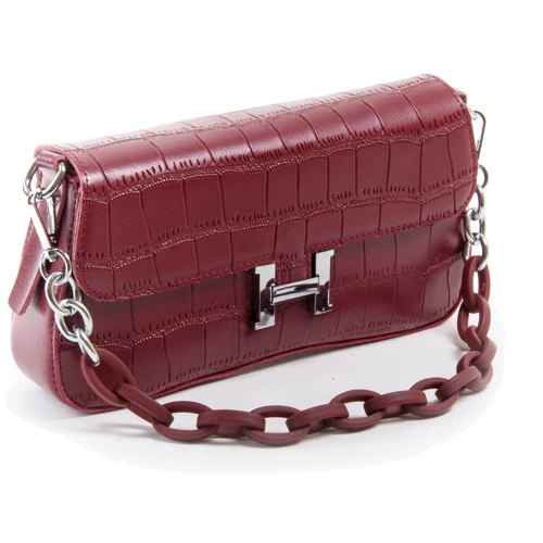 Жіноча сумка крос боді Alex Rai 03-01 1898 light-red червона (34284)