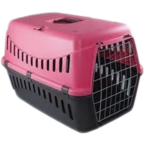 Переноска для котов и собак Bergamo Gipsy Large Pink 58х38х38 см розовая (8058093271090)