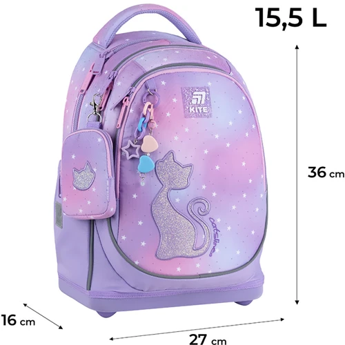 Рюкзак Kite K25-724S-2 Education 724 Catsline: Год коллекции 2025