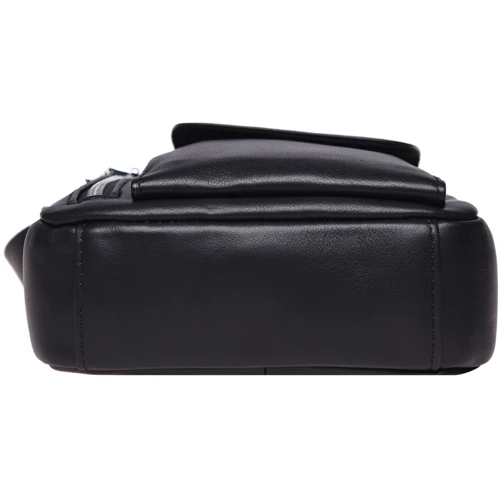 Мужская сумка через плечо Ricco Grande черная (K16426-black): Тип Сумки