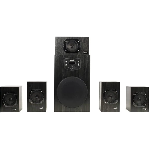 Акустическая система Genius SW-HF 5.1 4500 II: Выходная мощность колонок 125 Вт
