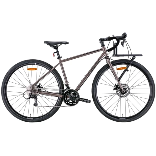 Велосипед Leon TR-90 DD 2022 Cr-Mo steel 28" бежевий (OPS-LN-28-039)