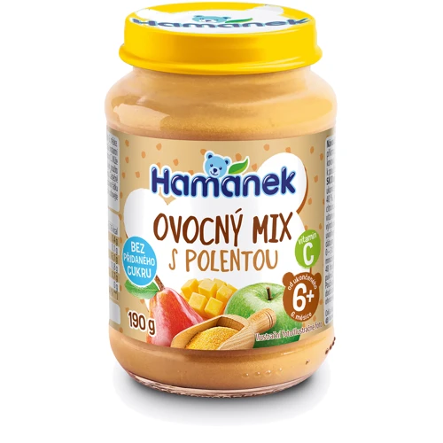 Пюре Hame Фруктовый микс c кукурузной кашей 190 г (1215372)
