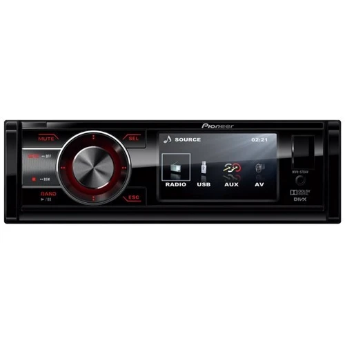 Pioneer MVH-570AV: Формфактор 1 DIN (универсальная)