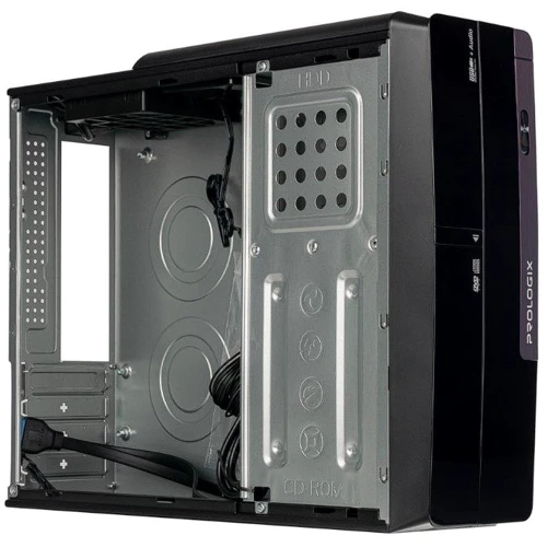 Корпус ProLogix E106 Slim 400W: Форм-фактор материнской платы MicroATX/Mini-ITX