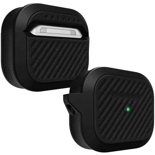 Чехол для наушников LAUT Capsule IMPKT with Belt Black (L_AP4_CA_BK) for Apple AirPods 3 фото 2