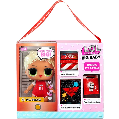Набор с мега-куклой L.O.L. Surprise! серии Big B.B.Doll" - Леди-DJ" (577461) фото 5