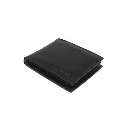 Мужское портмоне DNK Leather черное (N992-CCF BLACK): Материал Натуральная кожа