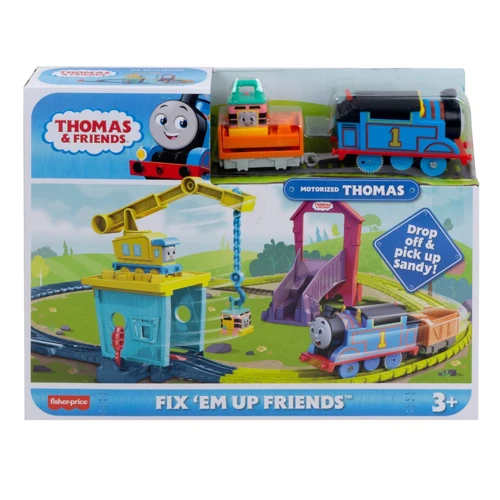 Моторизований ігровий набір Thomas and Friends Карлі та Сенді (HDY58)