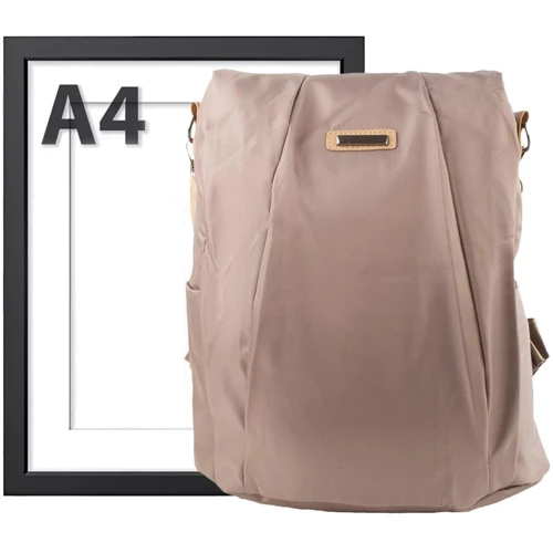 Жіночий рюкзак Valiria Fashion бежевий (5DETAA39201-beige): Фактура Тканая