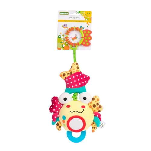 Игрушка-подвеска вибрирующая Baby Team Крабик (8542)