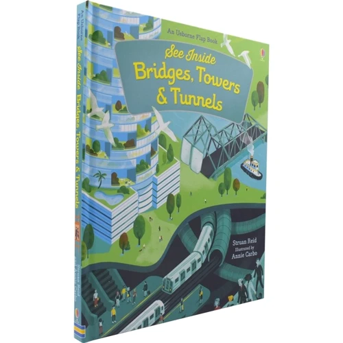 See inside: Bridges, Towers & Tunnels: Виробник Usborne Publishing Ltd