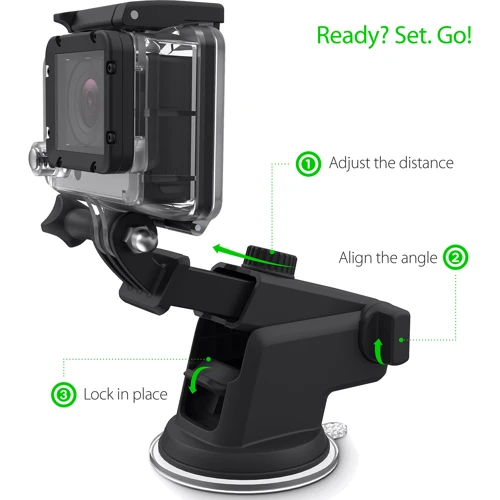 iOttie Easy One Touch Cradle (HLCRIO122GP) for GoPro фото 4