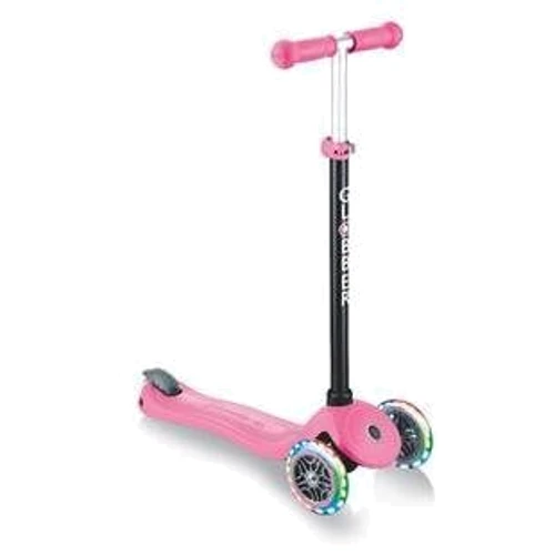 Самокат GLOBBER серии GO UP SPORTY PLUS LIGHTS 5в1 розовый, колеса с подсветкой, 20/50кг (642-110): Тип колес литые