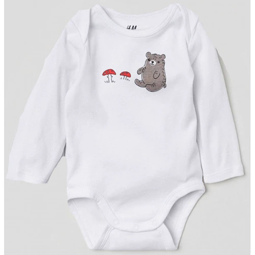 Боді H & M 4720648 80 см біле
