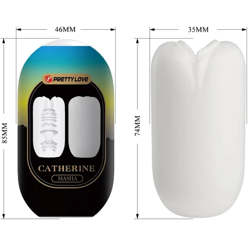 Мастурбатор яйце LYBAILE Pretty Love Catherine Masha White (BI-014931-4-2)